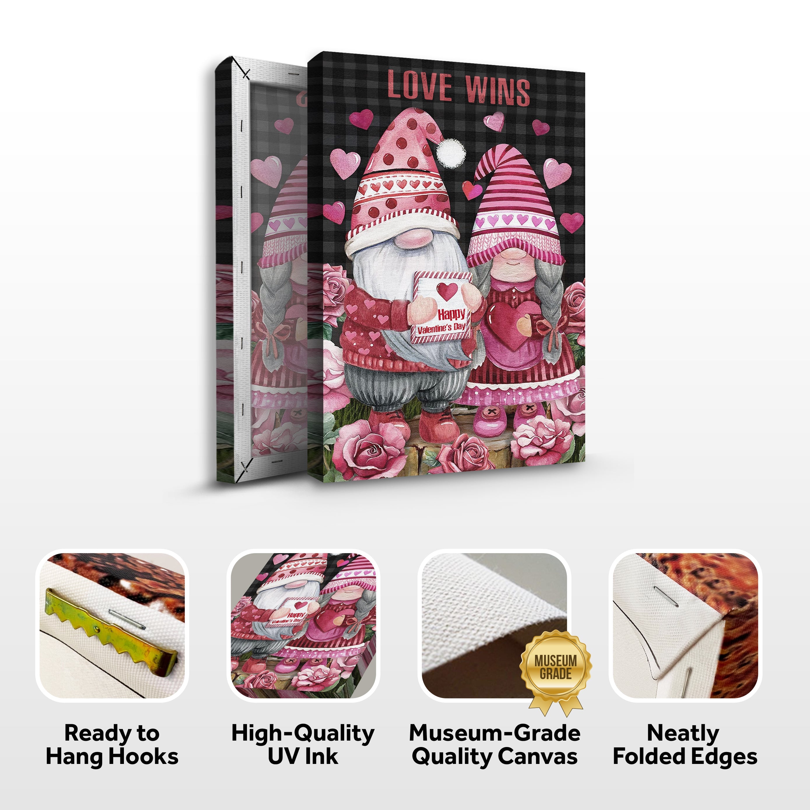 Valentine Gnomes Sign