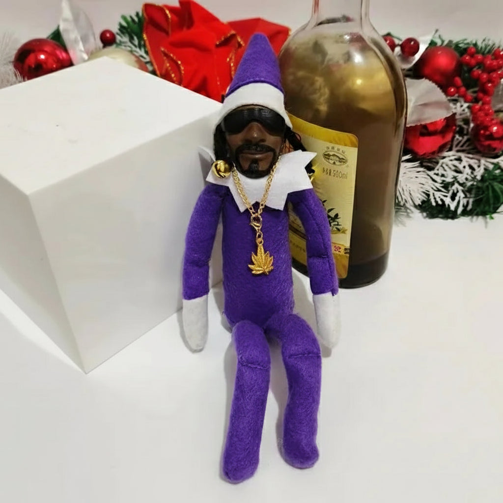 11.8" Christmas Elf Plush Doll – Snoop on a Shelf Holiday Decoration for Trees, Shelves & Gifting