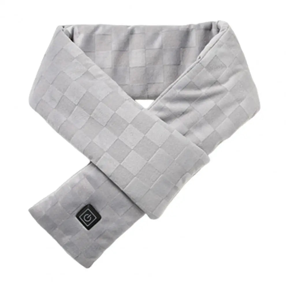 Rechargeable Heated Scarf – Waterproof Neck Warmer with 3 Heat Settings for Winter