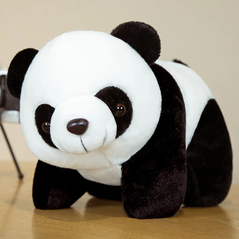 Cute Baby Panda Plush Toy (8in) – Soft Bamboo-Style Stuffed Animal Kawaii Doll for Kids & Gifts