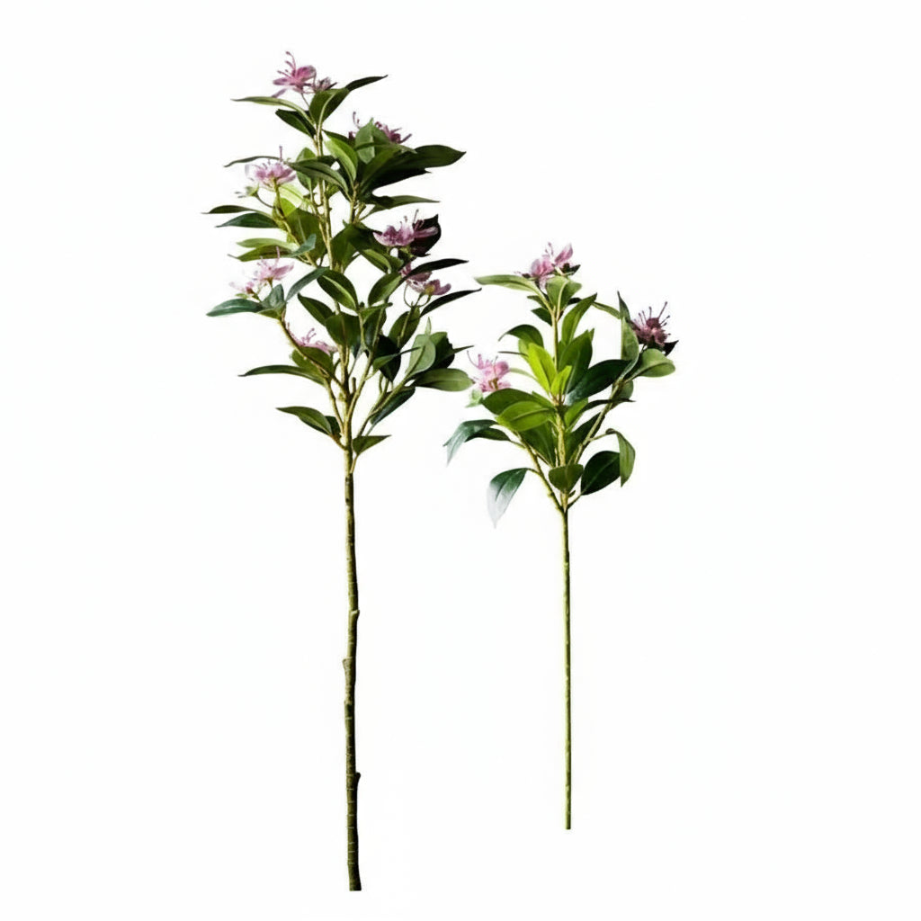 Large Artificial Ficus & Fiddle Leaf Tree – 80/120cm Faux Banyan Plant for Home & Garden Décor