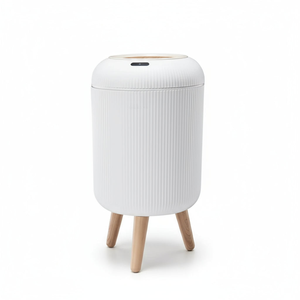 Automatic Motion Sensor Trash Can – Small Smart Bin with Lid for Home & Office