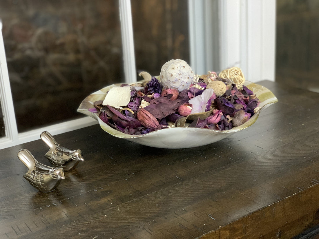 Vibhsa Bird Figurines Symbols of Health &amp; Happiness (Silver Rustic)