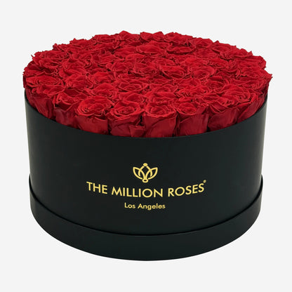 Deluxe Black Box | 70 Red Roses