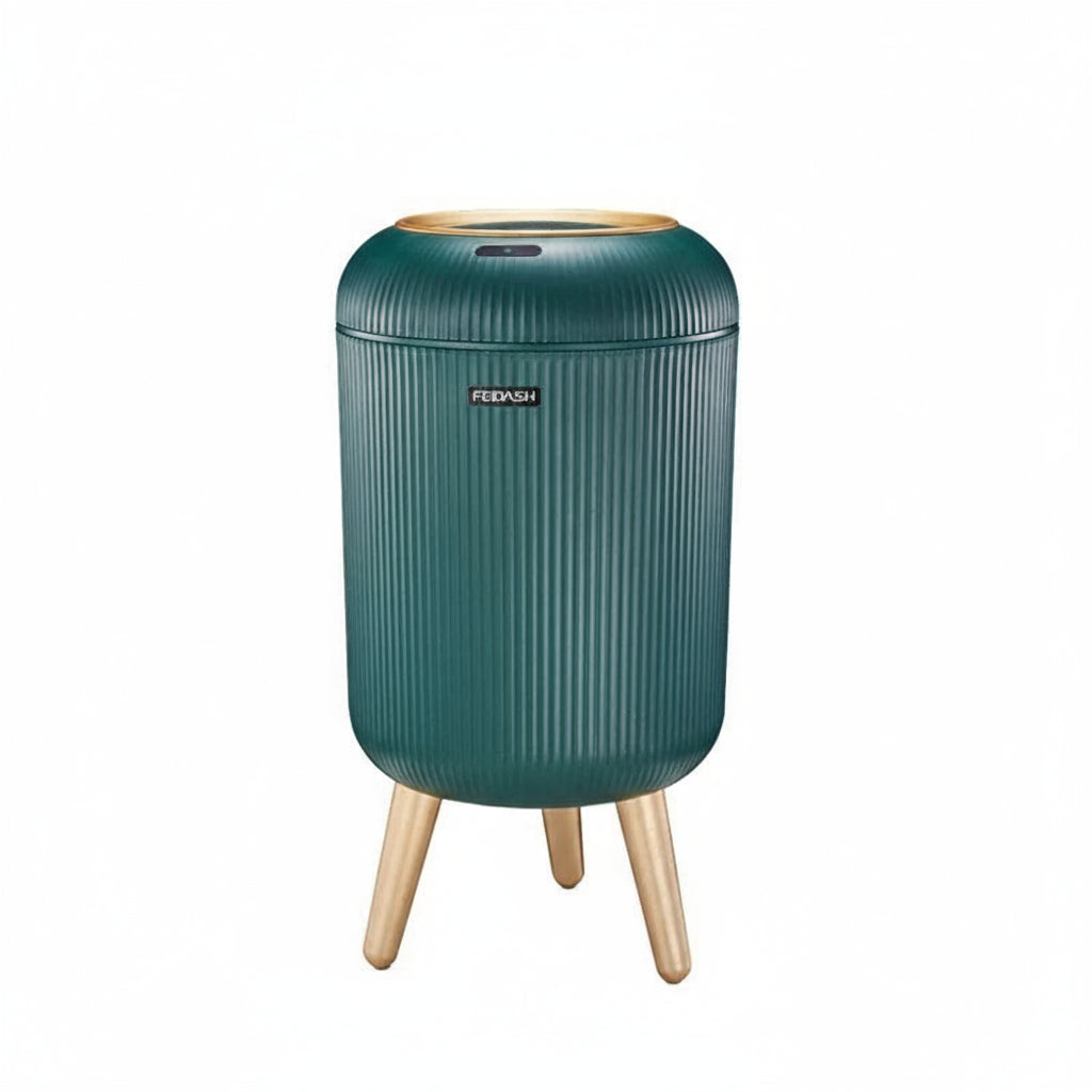 Automatic Motion Sensor Trash Can – Small Smart Bin with Lid for Home &amp; Office