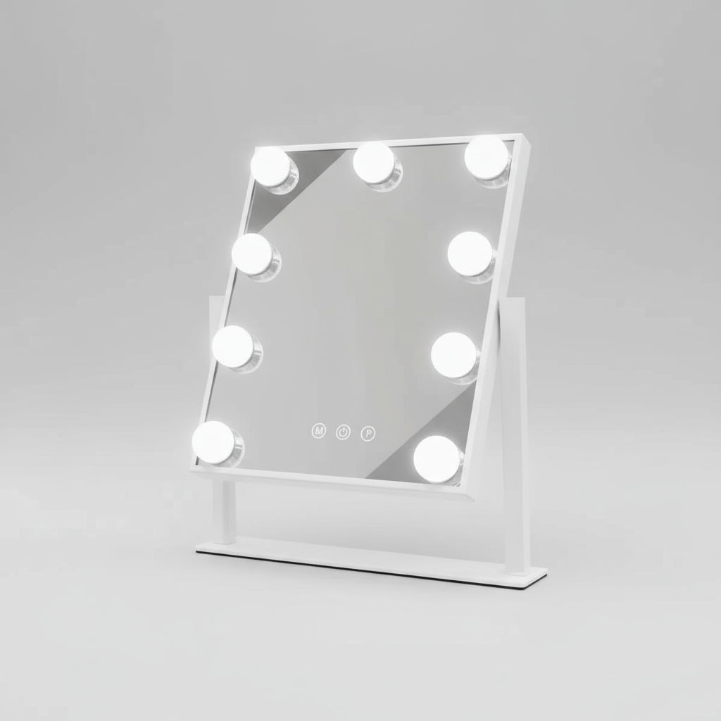 Hollywood Lighted Makeup Mirror – Vanity Mirror with Smart Touch &amp; 3-Color Dimmable Lighting