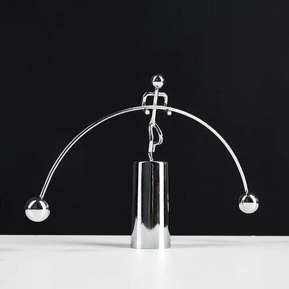 Creative Balance Pendulum Desk Sculpture – Newton’s Physics Motion Decor for Office, Study &amp; Graduation Gift