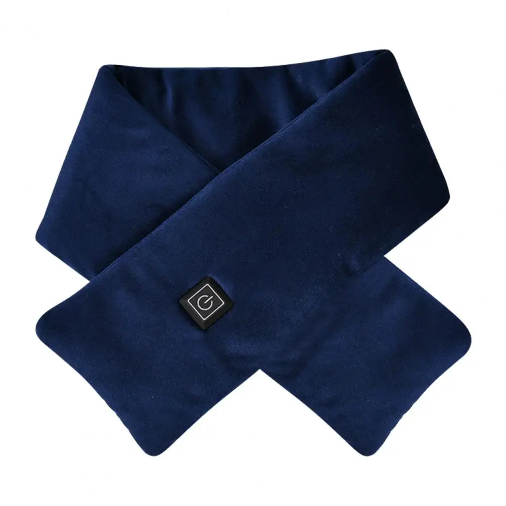 Rechargeable Heated Scarf – Waterproof Neck Warmer with 3 Heat Settings for Winter