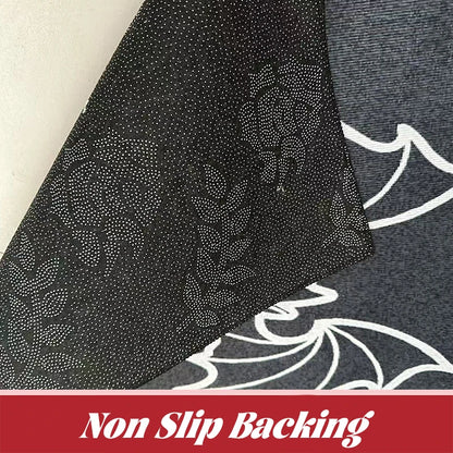 Christmas Door Mat – Santa Claus &amp; Gingerbread Man Holiday Carpet for Indoor/Outdoor Décor