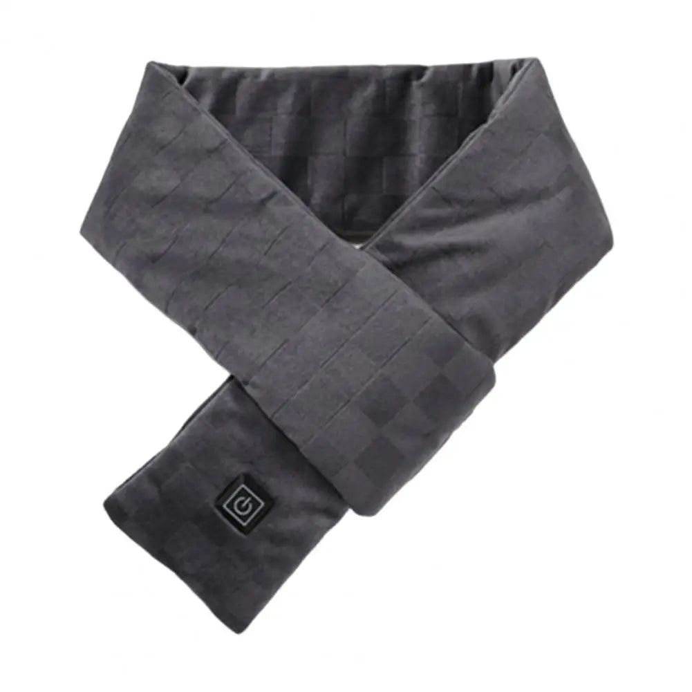 Rechargeable Heated Scarf – Waterproof Neck Warmer with 3 Heat Settings for Winter