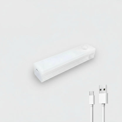 USB Rechargeable Motion Sensor LED Bar Light – Portable Cabinet, Closet &amp; Bedside Lamp