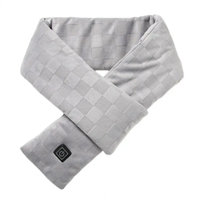 Rechargeable Heated Scarf – Waterproof Neck Warmer with 3 Heat Settings for Winter