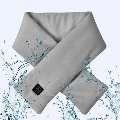Rechargeable Heated Scarf – Waterproof Neck Warmer with 3 Heat Settings for Winter