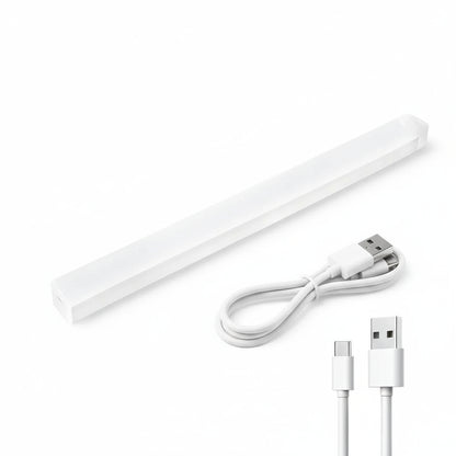 USB Rechargeable Motion Sensor LED Bar Light – Portable Cabinet, Closet &amp; Bedside Lamp