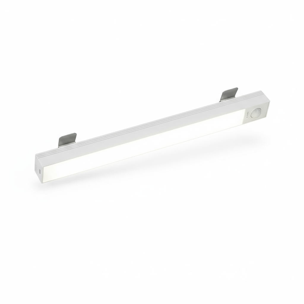 USB Rechargeable Motion Sensor LED Bar Light – Portable Cabinet, Closet &amp; Bedside Lamp