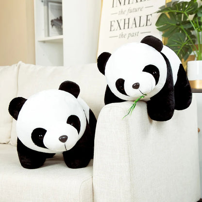 Cute Baby Panda Plush Toy (8in) – Soft Bamboo-Style Stuffed Animal Kawaii Doll for Kids &amp; Gifts