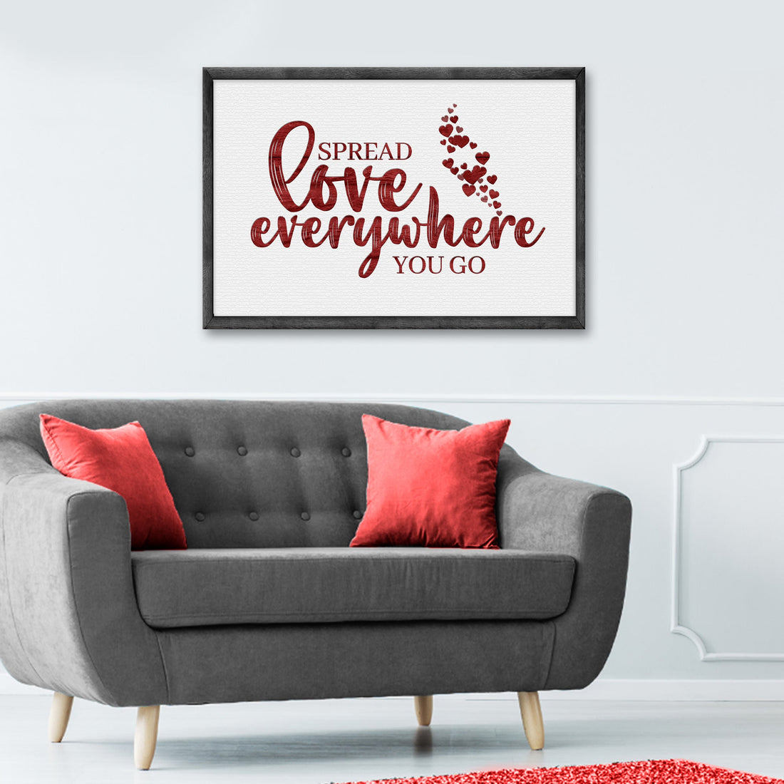 Valentines Day Sign - Spread Love